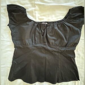 Pinup Couture Black Blouse